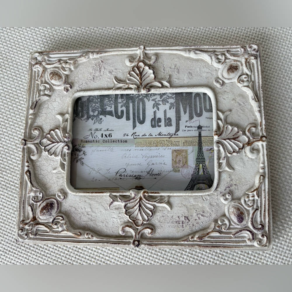 Parisian Home Picture Frame 4x6 Romantic Collection Ornate New